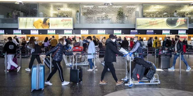 flughafen zürich coronavirus