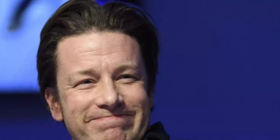 Jamie Oliver, TV-Koch aus Grossbritannien, glaubt an viele Talente «da draussen». Foto: Laurent Gillieron/Keystone/dpa