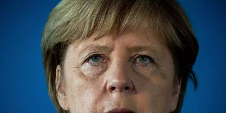 Kanzlerin Angela Merkel besucht ihren Heimatort Templin in der Uckermark. Foto: Michael Kappeler/dpa