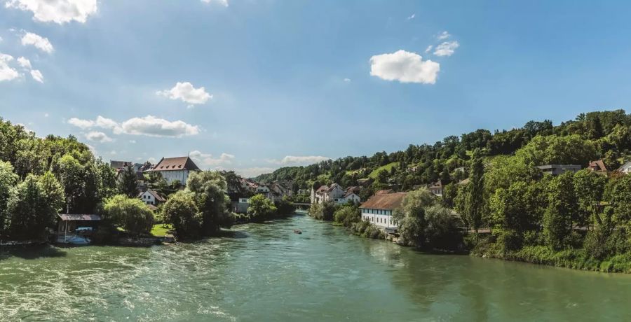 Aare in Brugg