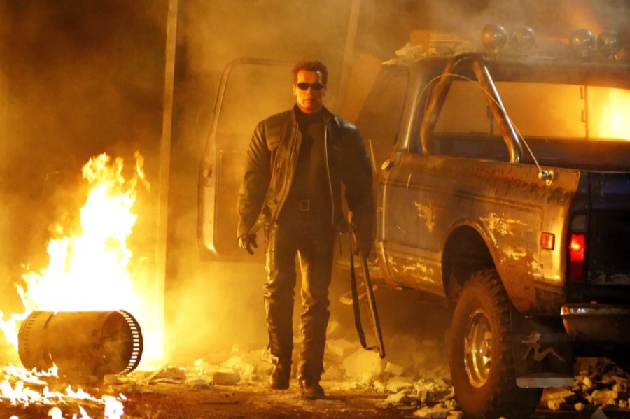 Arnold Schwarzenegger in «Terminator 3» von 2003.