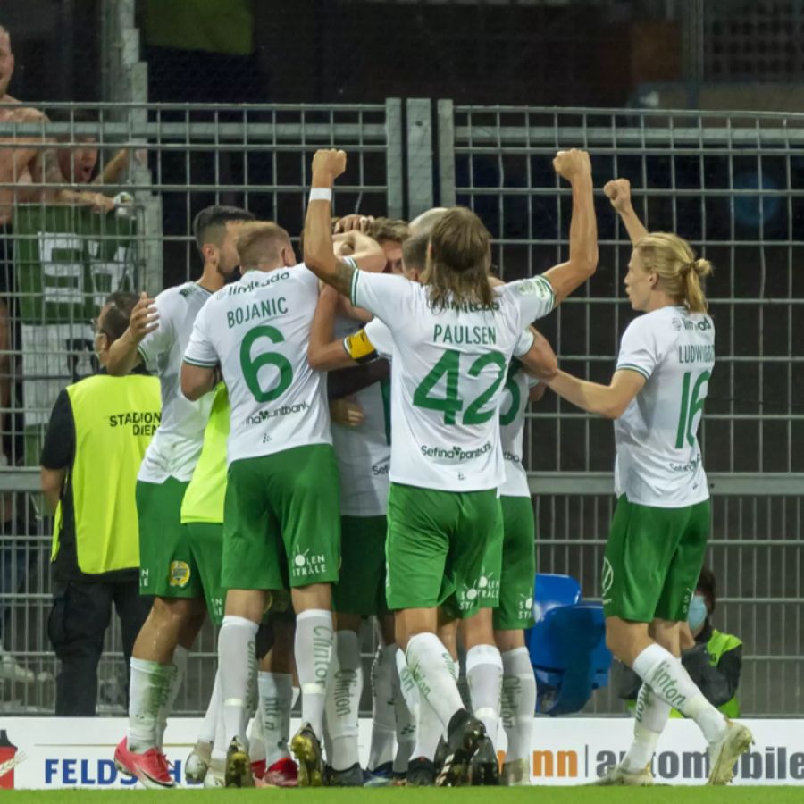 In der Verlängerung jubelt Hammarby über das zwischenzeitlich 3:0. (Symboldbild)