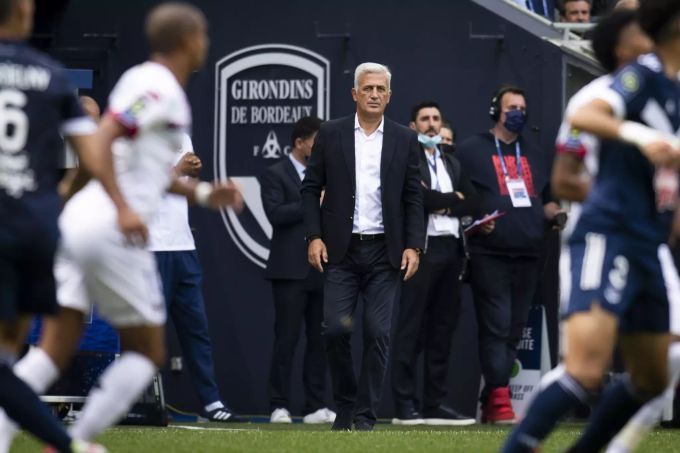 Vladimir Petkovic bei seinem Debüt als Trainer von Girondins Bordeaux. Vladimir Petkovic