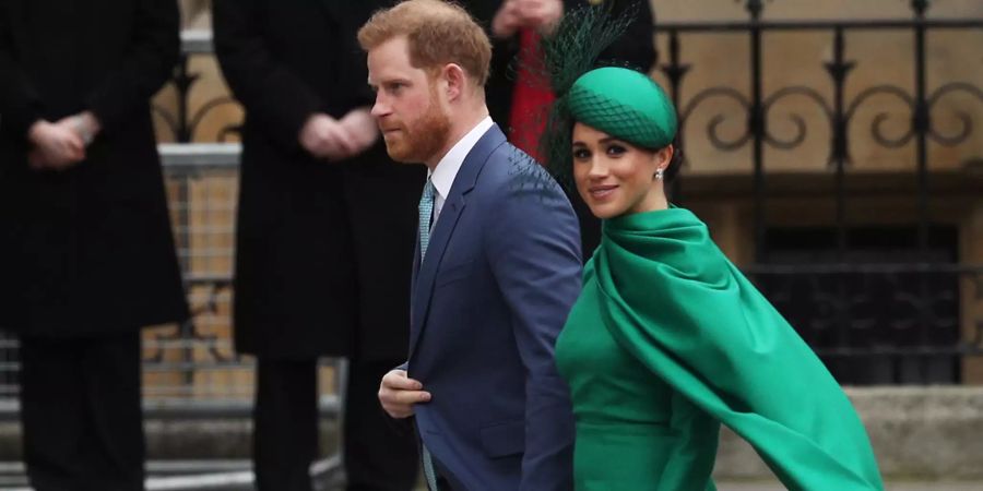 Meghan und Harry bei einem ihrer letzten Auftritte als aktive Royals.