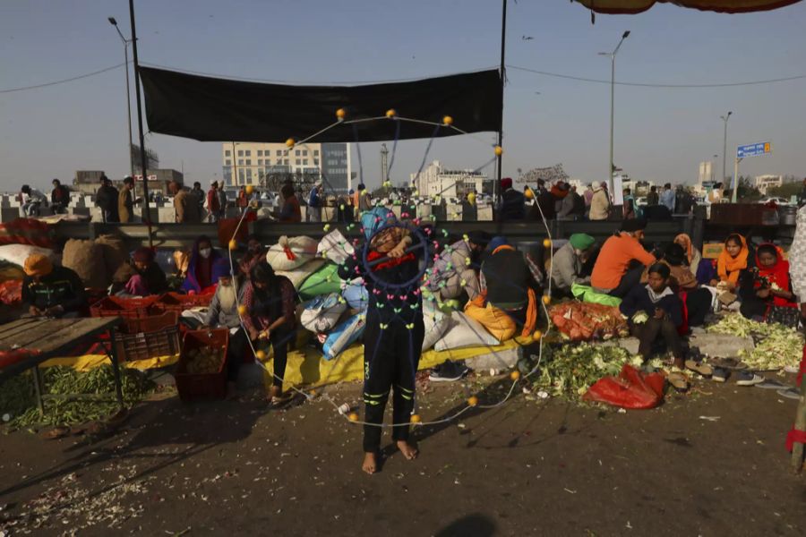 indien bauern landwirtschaft protest