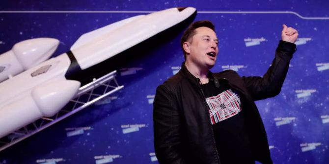 Trump Elon Musk SpaceX