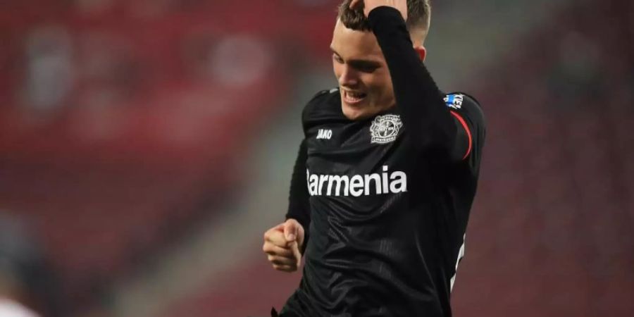 Florian Wirtz spielt weiter für Bayer Leverkusen. Foto: Wolfgang Rattay/Reuters/Pool/dpa