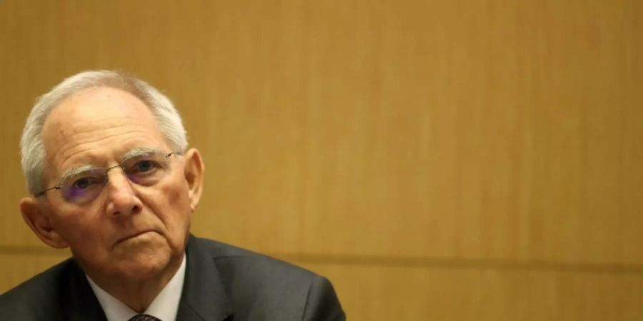 Bundestagspräsident Wolfgang Schäuble