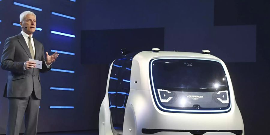 VW treibt autonomes Fahren mit Microsoft voran (Archivbild)