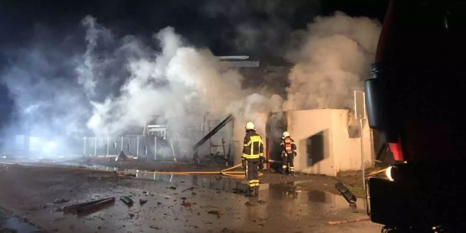 In Sitten kam es gestern Abend zu einem Brand. Sitten