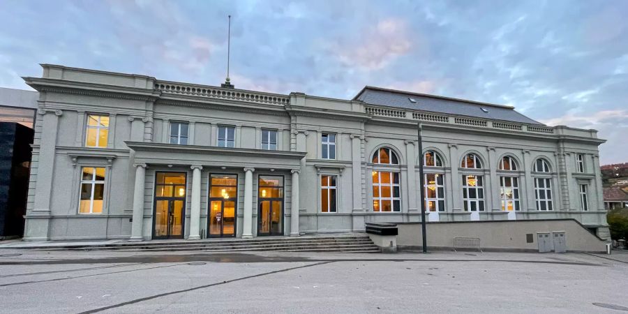 Das Kultur- und Kongresshaus (Kino Schloss) in Aarau.