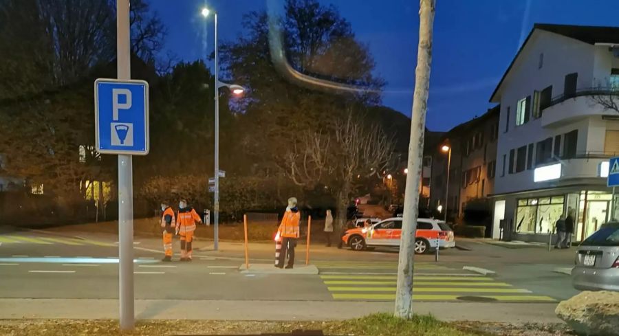 Unfall in Köniz