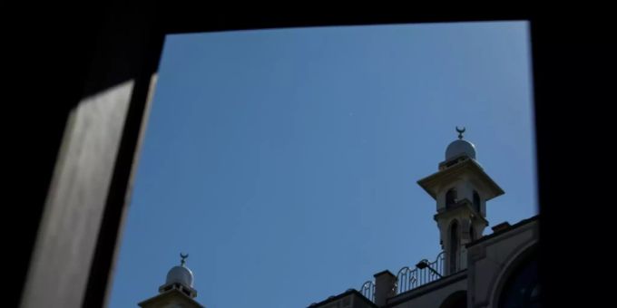 Die Omar-Moschee im Berliner Stadtteil Kreuzberg Die Omar-Moschee im Berliner Stadtteil Kreuzberg