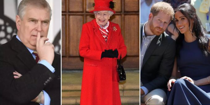 Die Queen will mit nur 8 Royals ins neue Jahr. queen elizabeth