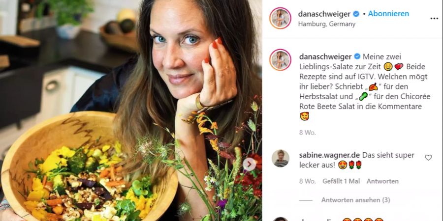 Dana Schweiger abgenommen