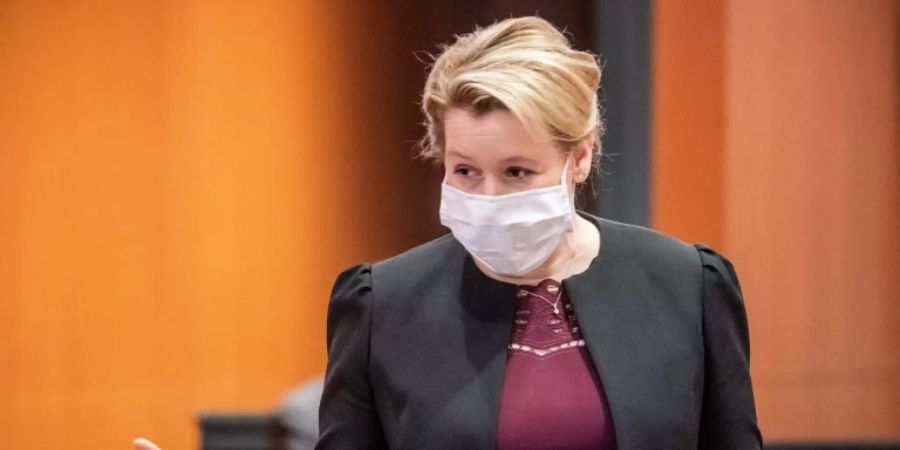 Frauenministerin Franziska Giffey im November 2020