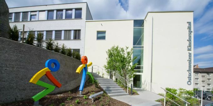Das Kantonsspital St.Gallen. coronavirus