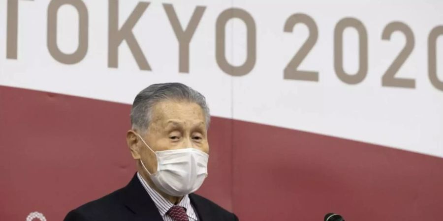 Yoshiro Mori, Präsident des Organisationskomitees für die Olympischen und Paralympischen Spiele in Tokio (TOGOC). Foto: Takashi Aoyama/POOL Getty Images/dpa