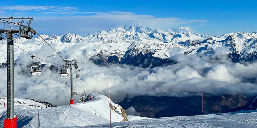 Ausblick Gipfel La Vizelle