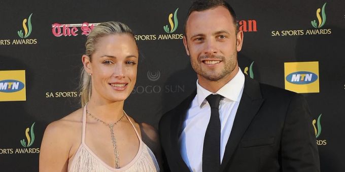 Reeva Steenkamp und Oscar Pistorius. reeva
