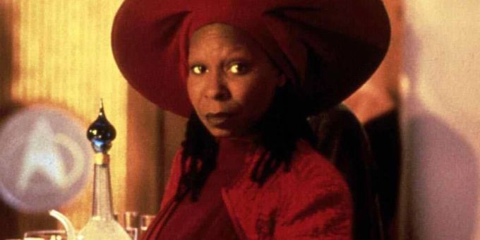 Whoopy Goldberg als Guinan in «The Next Generation». Whoopy Goldberg als Guinan in «The Next Generation».