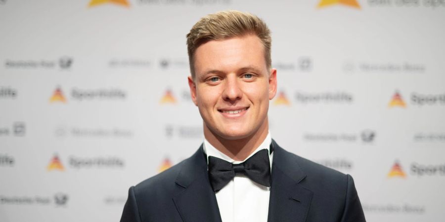 Rennfahrer Mick Schumacher bei einer Veranstaltung der Stiftung Deutsche Sporthilfe in Frankfurt/Main.