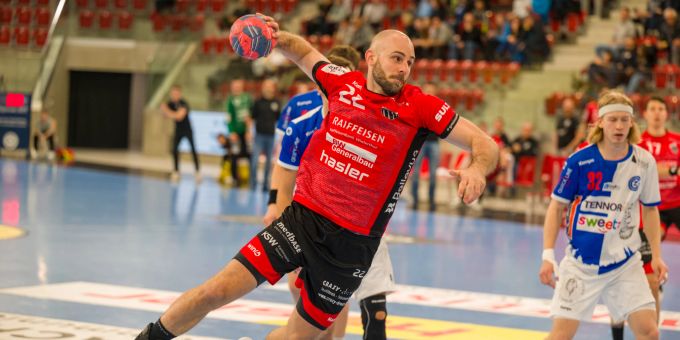 Stefan Freivogel beendet im Sommer seine Spitzensport-Karriere. Pfadi Winterthur Handball