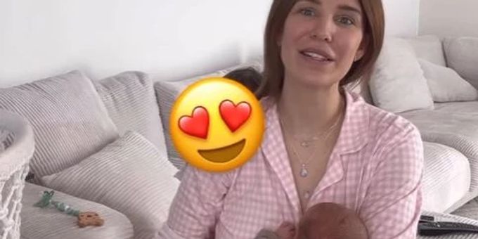 In nur drei Stunden - Anja Zeidler bringt Baby im Schlafzimmer zur Welt