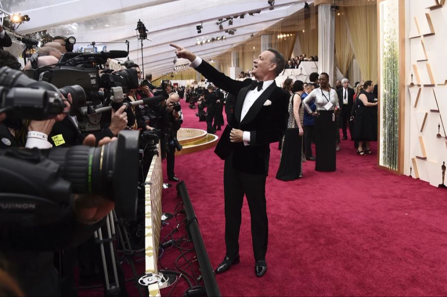 Hanks bei Oscarverleihung 2020