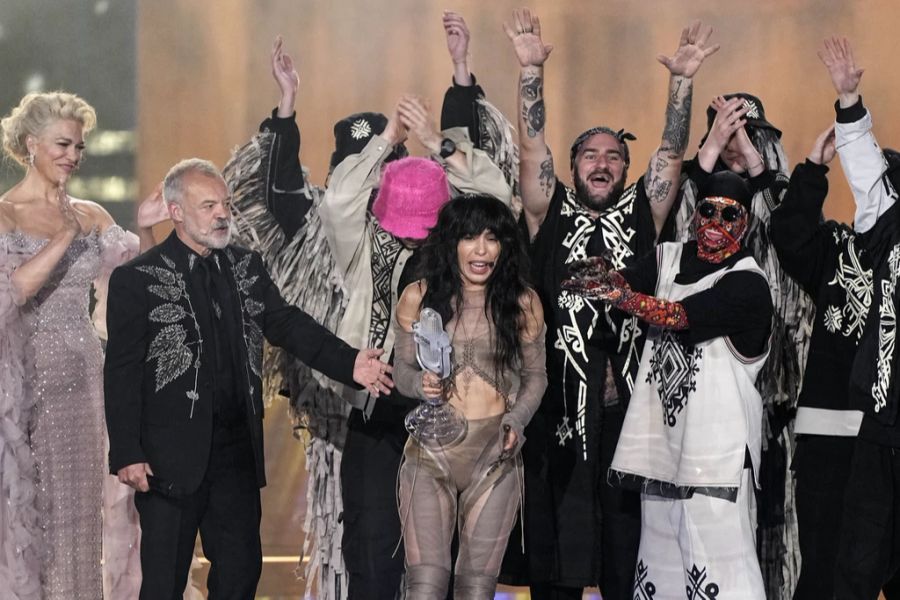 Die schwedische Sängerin Loreen freut sich über ihren zweiten Sieg am Eurovision Song Contest.