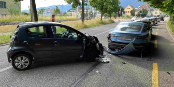 Auffahrkollision in Solothurn