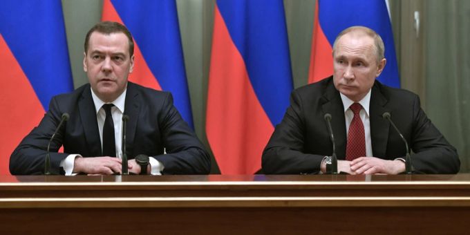 Medwedew - Aufteilung von Ukraine an Europa und Russland