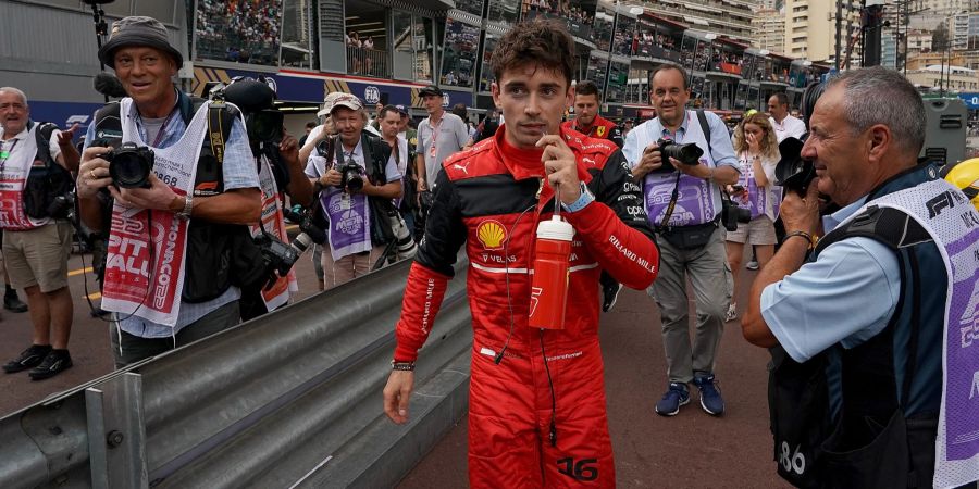 Charles Leclerc Ferrari Monaco