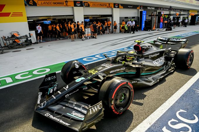 Der Mercedes W14 könnte beim Monaco-GP der Formel 1 ganz anders aussehen als zuletzt in Miami. Mercedes Formel 1