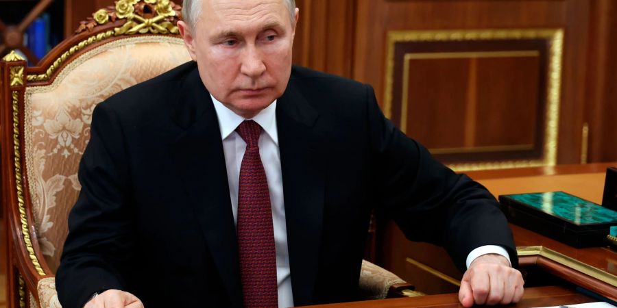 Spricht von einer «zunehmenden Instabilität in der Welt»: Russlands Präsident Wladimir Putin.