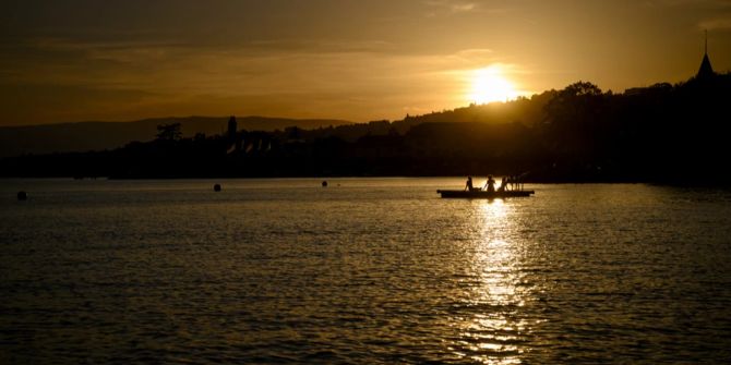 Genfersee Lutry Badeunfall