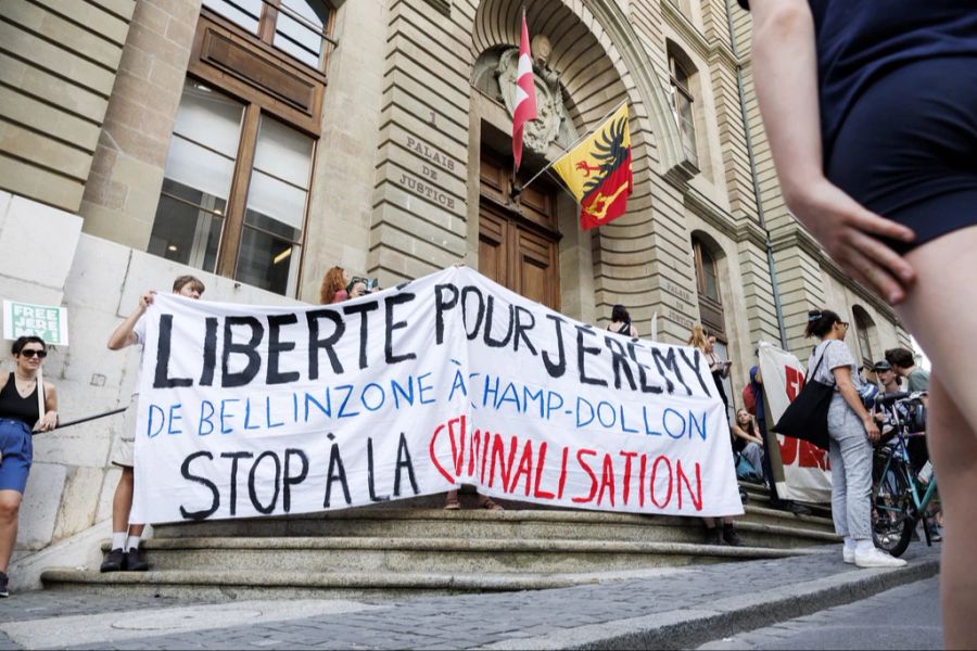 In der Schweiz reagieren Kantone verschieden auf Protestaktionen.