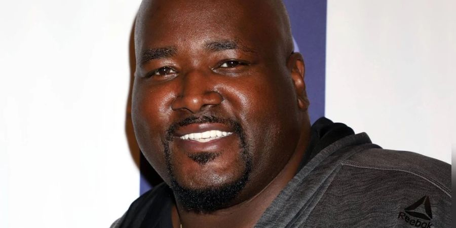 Quinton Aaron 2019 vor seiner radikalen Gewichtsabnahme.