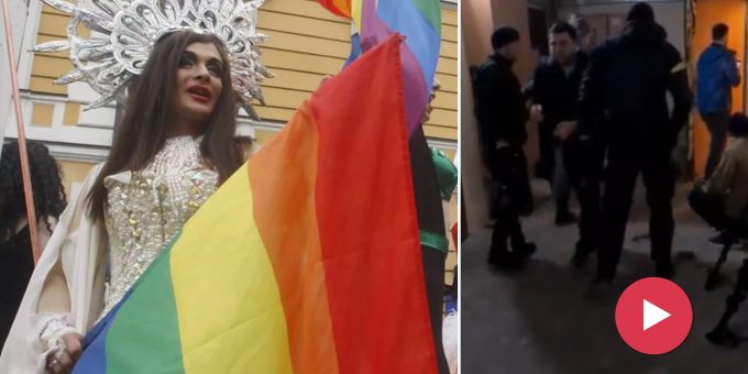 Mit Pistolen bedroht! - Ukrainische LGBT-Aktivisten brutal angegriffen