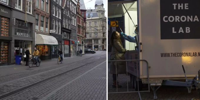 In den Niederlanden herrscht ein harter Lockdown. Trotzdem werden mehr Leute positiv auf das Coronavirus getestet als je zuvor. Coronavirus