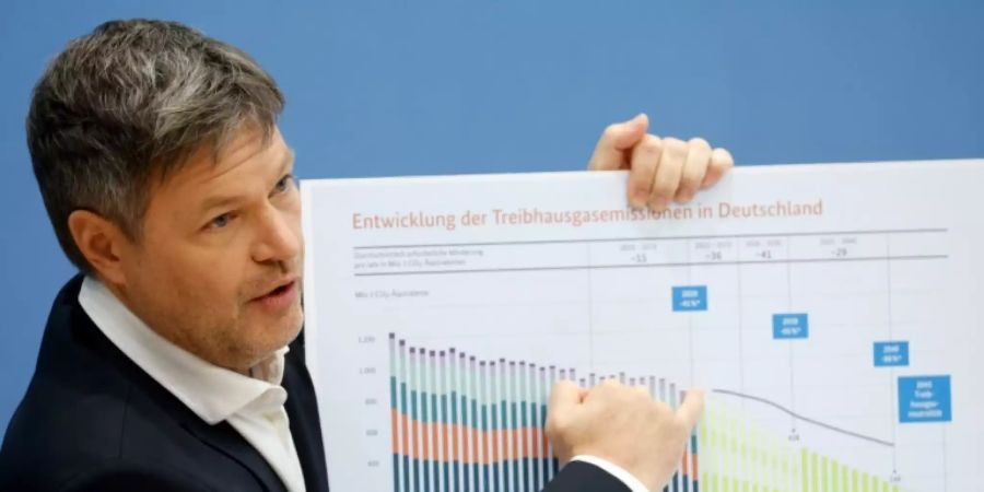 Habeck in der Bundespressekonferenz