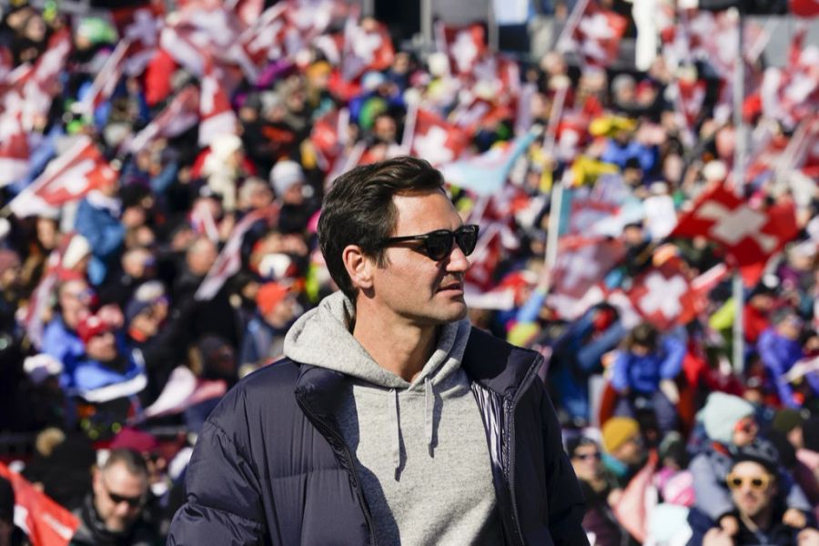 Zuletzt zeigte sich Federer beim Ski-Weltcup der Frauen in Lenzerheide.