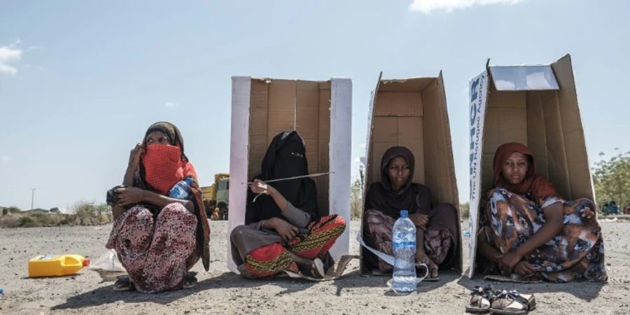 Flüchtlinge in Äthiopien