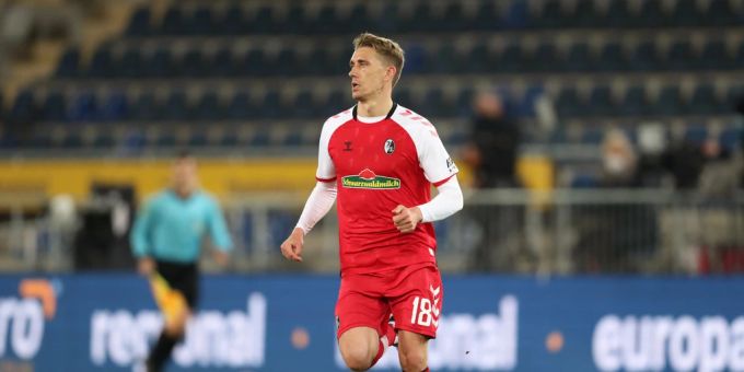 Hält sich seine Zukunft noch offen: Freiburgs Nils Petersen. Peterson