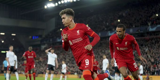 Roberto Firmino trifft gegen Benfica doppelt. Champions LEague
