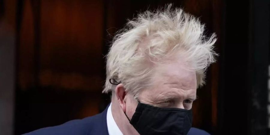 Für Boris Johnson sind es derzeit stürmische Zeiten. Foto: Dominic Lipinski/PA/dpa