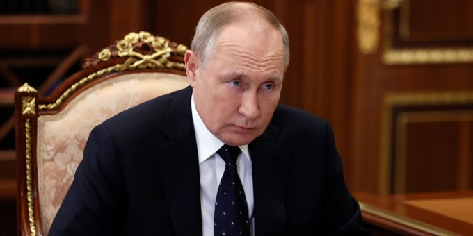 Wladimir Putin, Präsident Russlands, am 18. Januar 2022. Russian President Vladimir Putin