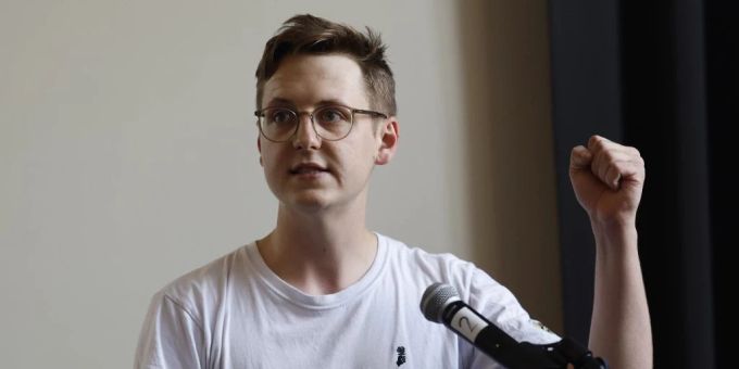 Juso-Präsi Nicola Siegrist. Juso