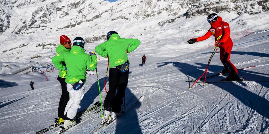 Zermatt Abfahrt