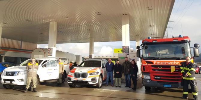 Coop-Tankstelle in Oberentfelden